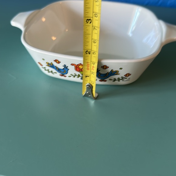 Country Festival Corningware Individual Casserole Dish 1 3/4 cup - Picture 5 of 5